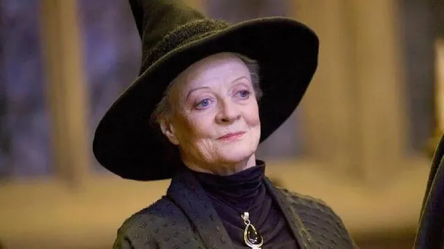 Maggie Smith en 'Harry Potter'. Foto: Warner Bros.