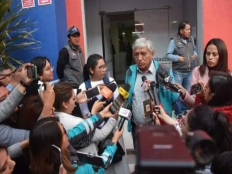El alcalde Arias y la alcaldesa de El Alto, Eva Copa.