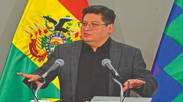 El ministro de Economía, Marcelo Montenegro