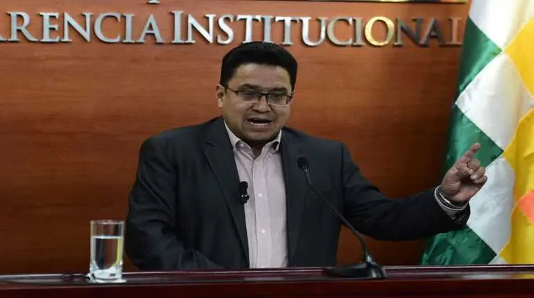 Ministro de Justicia, César Siles. Foto: Alvaro Valero/La Prensa