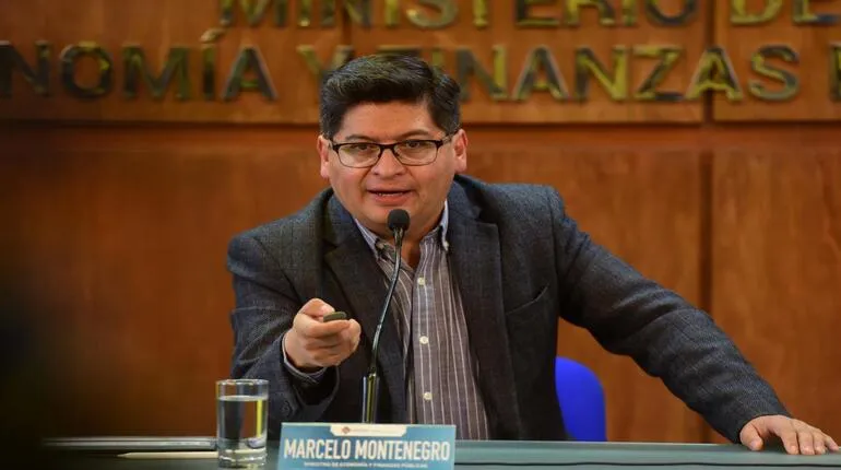 Marcelo Montenegro, ministro de Economía y Finanzas Públicas.