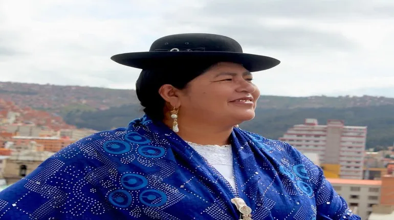Senadora Simona Quispe