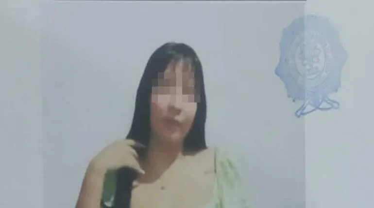 Imagen de una de las mujeres que fue reportada como desaparecida. Foto: Captura