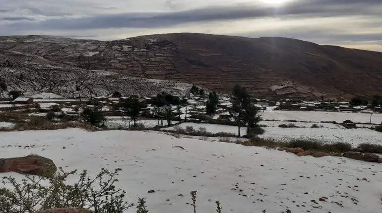 Nevada en Potosí
