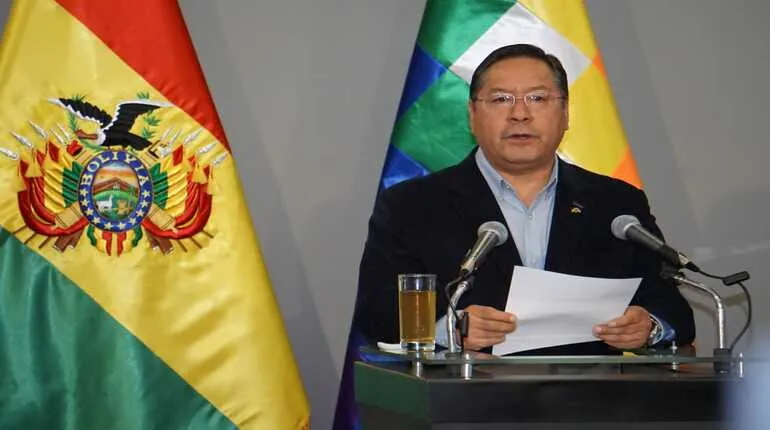 Presidente Luis Arce. Foto: APG