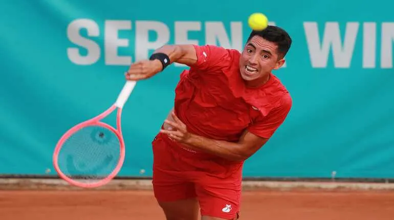 Murkel Dellien en el torneo italiano. Credito: Eurosporting
