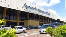 El aeropuerto de Viru Viru. 