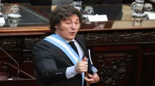 El presidente de Argentina, Javier Milei