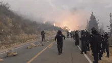 Policías en Epizana