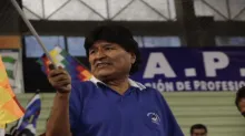 Evo Morales asistió a encuentro en Sacaba para evaluar acciones frente a posible aprehensión.