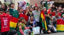 Banderazo para la selección boliviana