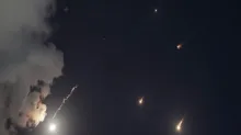 Irán lanzó la tarde del martes un ataque de misiles contra territorio israelí