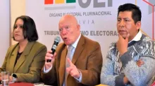 El pedido del TSE se ve respaldado por la Comisión Interamericana de Derechos Humanos (CIDH), que instó al Estado boliviano a llevar a cabo las elecciones en la fecha prevista.