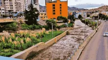 La precipitación tuvo una duración de dos horas en la sede de Gobierno.