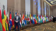 El gerente general del Grupo Multimedia Los Tiempos, La Prensa y El Alteño, Miguel Díaz Cossío, en el Foro de Medios en Sao Paolo, Brasil. | Los Tiempos