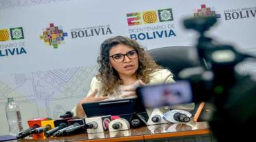 La ministra de Salud y Deportes, María Renée Castro