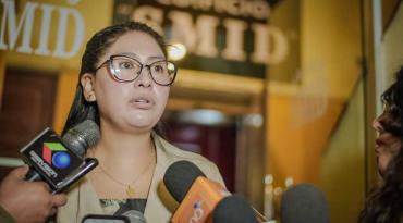 Eva Copa, candidata a la Presidencia 