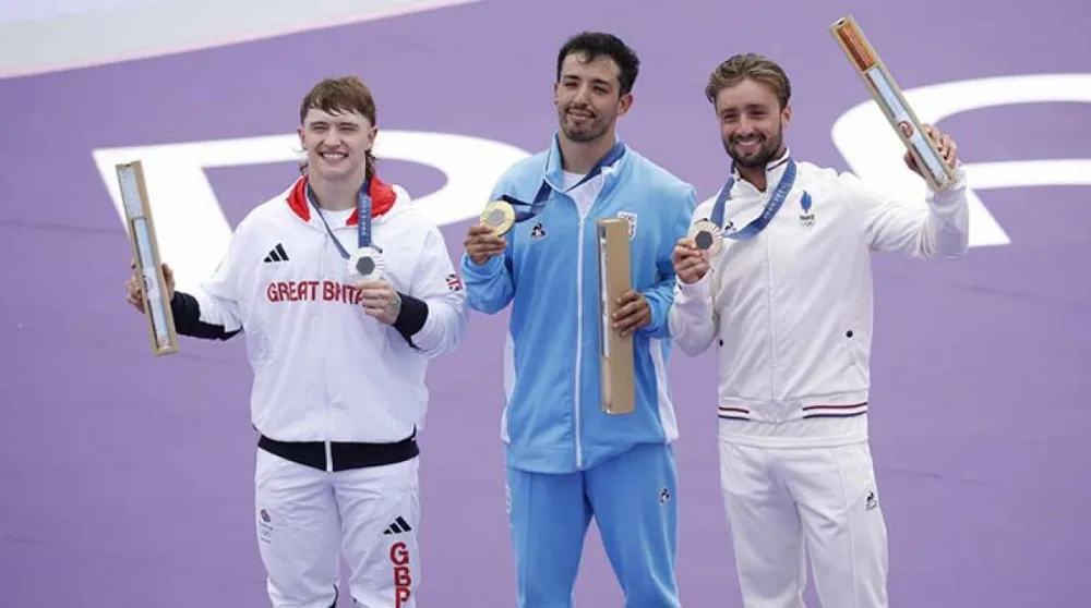 El argentino José Torres, oro olímpico en BMX libre | EFE